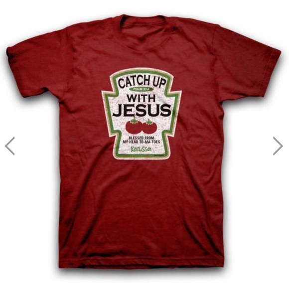 Kerusso Ketchup Mustard Relish Christian T-Shirts bundle or separate - Picture 2 of 3